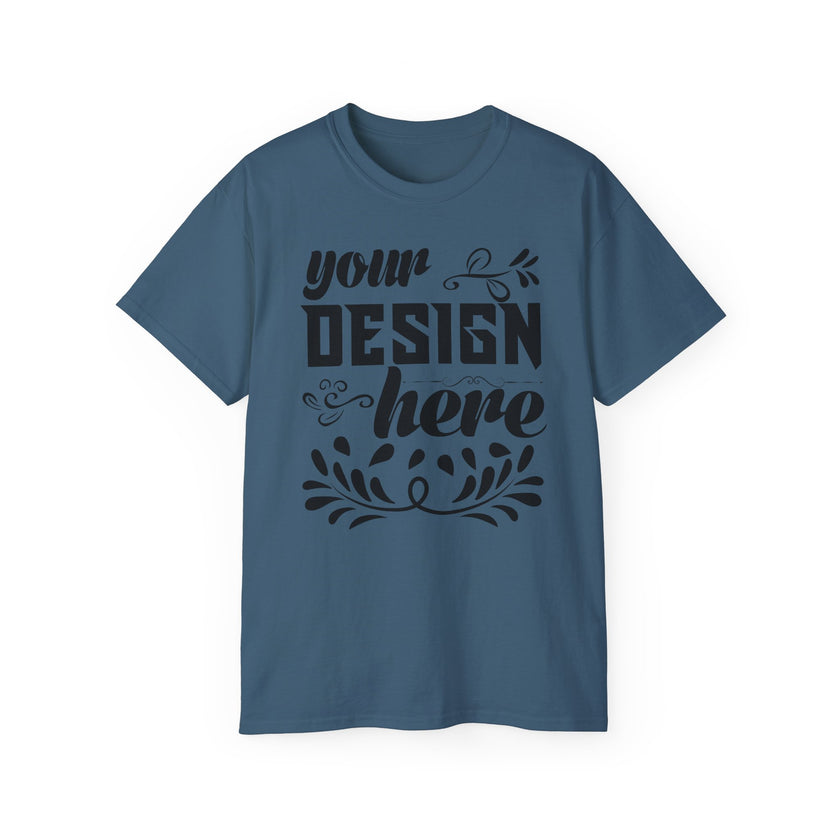 Customizable Gildan 2000 Unisex Ultra Cotton Crew Neck T-Shirt