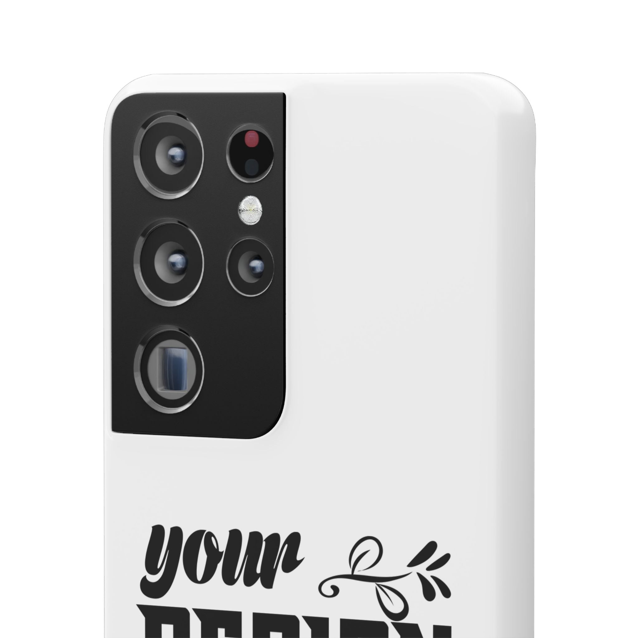 Customizable Snap Phone Case Slim Lightweight Polycarbonate Gloss Or Matte