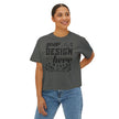 Customizable Comfort Colors 3023CL Womens Boxy Pigment Dyed T-Shirt