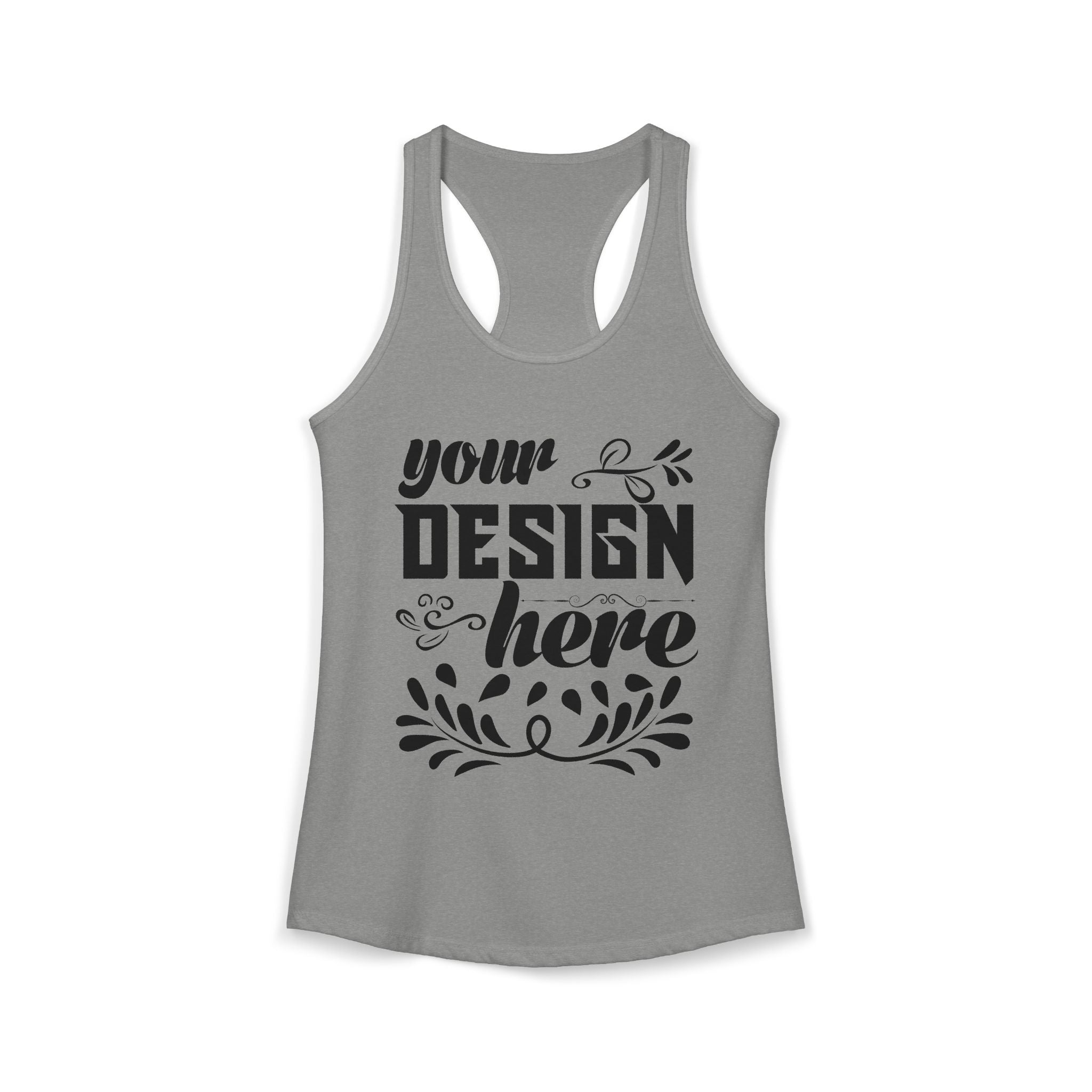 Customizable Next Level 1533 Womens Ideal Racerback Tank