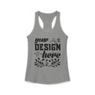 Customizable Next Level 1533 Womens Ideal Racerback Tank
