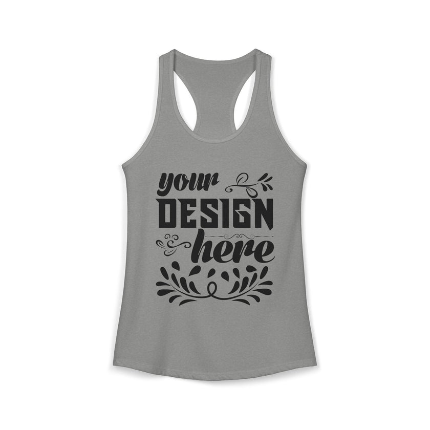Customizable Next Level 1533 Womens Ideal Racerback Tank