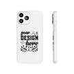 Customizable Flexi TPU Phone Case Slim Matte Protective Cover
