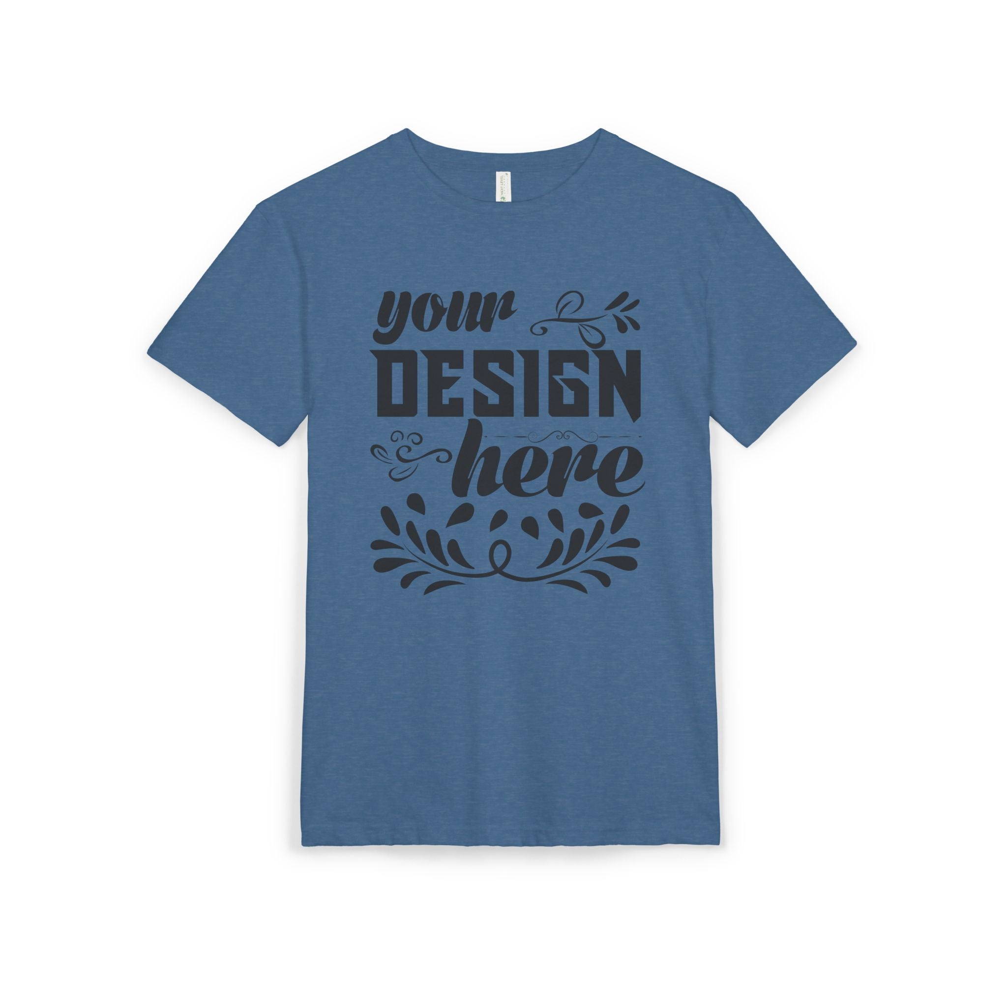 Customizable Next Level 6410 Unisex Sueded T-Shirt Light Fabric