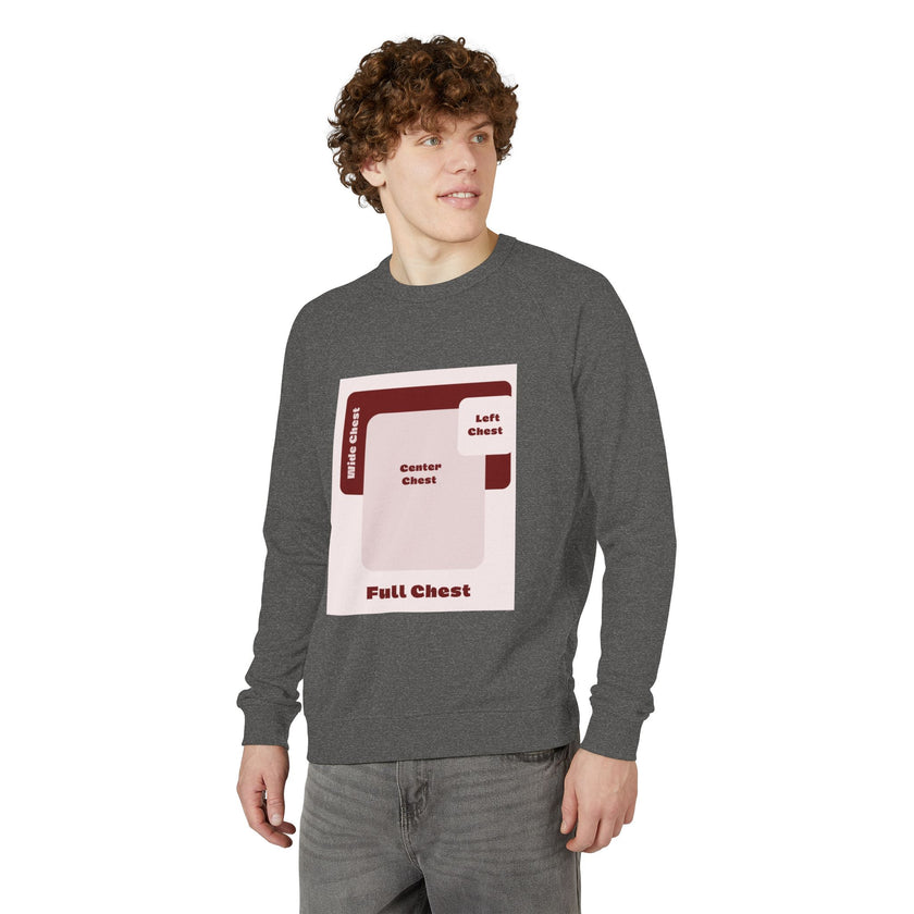 Customizable Lane Seven LS13004 Unisex French Terry Raglan Crewneck
