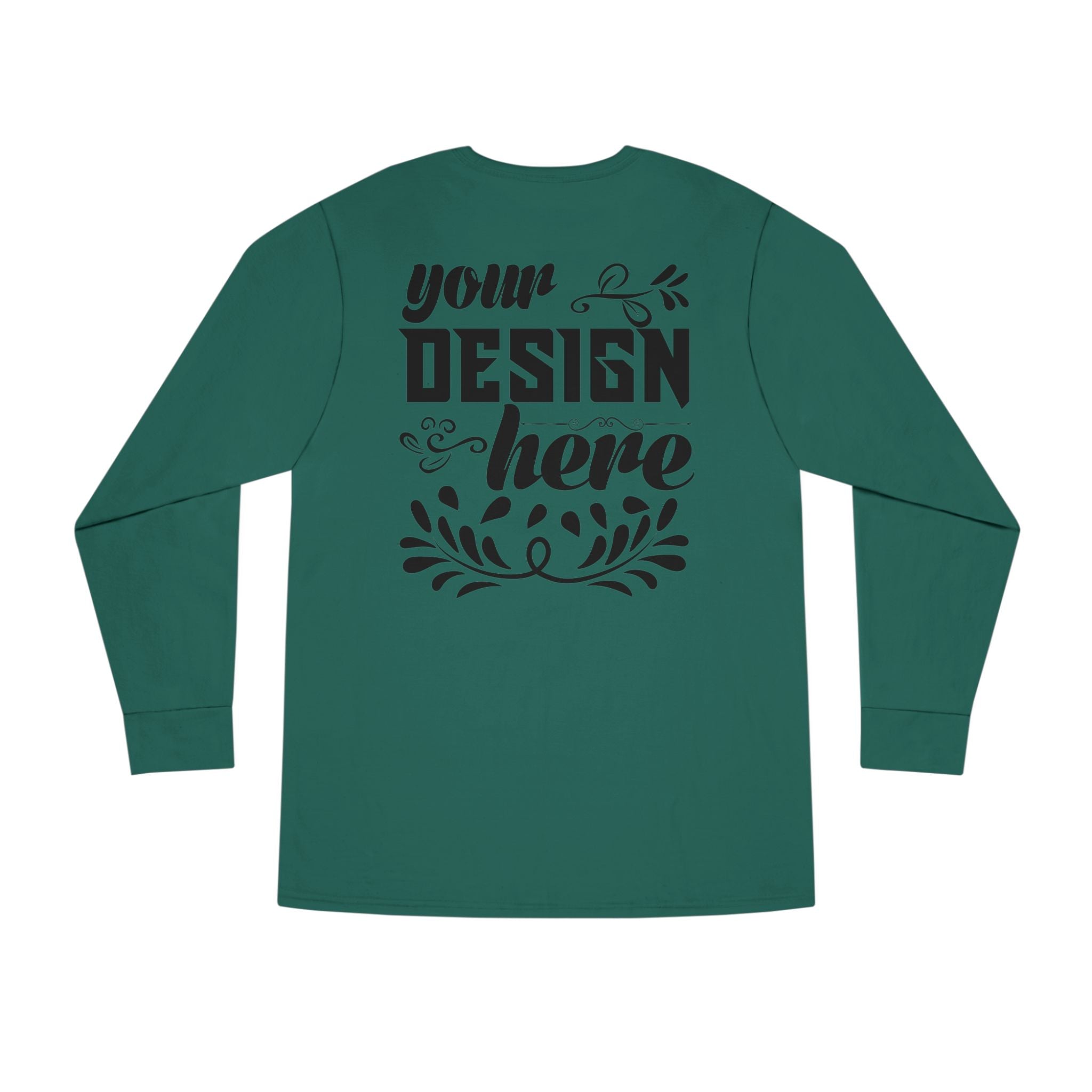 Customizable Lane Seven LS15009 Unisex Long Sleeve Crewneck Tee