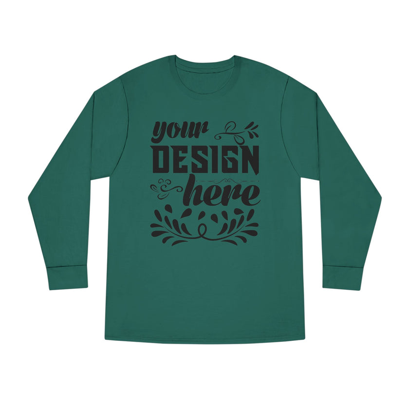 Customizable Lane Seven LS15009 Unisex Long Sleeve Crewneck Tee