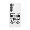 Customizable Snap Phone Case Slim Lightweight Polycarbonate Gloss Or Matte