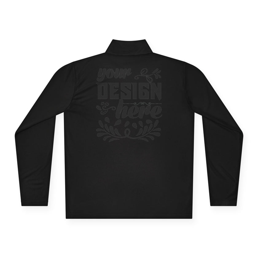 Customizable Sport Tek ST357 Unisex Lightweight Polyester Quarter Zip Pullover