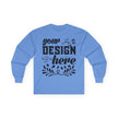 Customizable Gildan 2400 Unisex Ultra Cotton Long Sleeve Tee Classic Fit