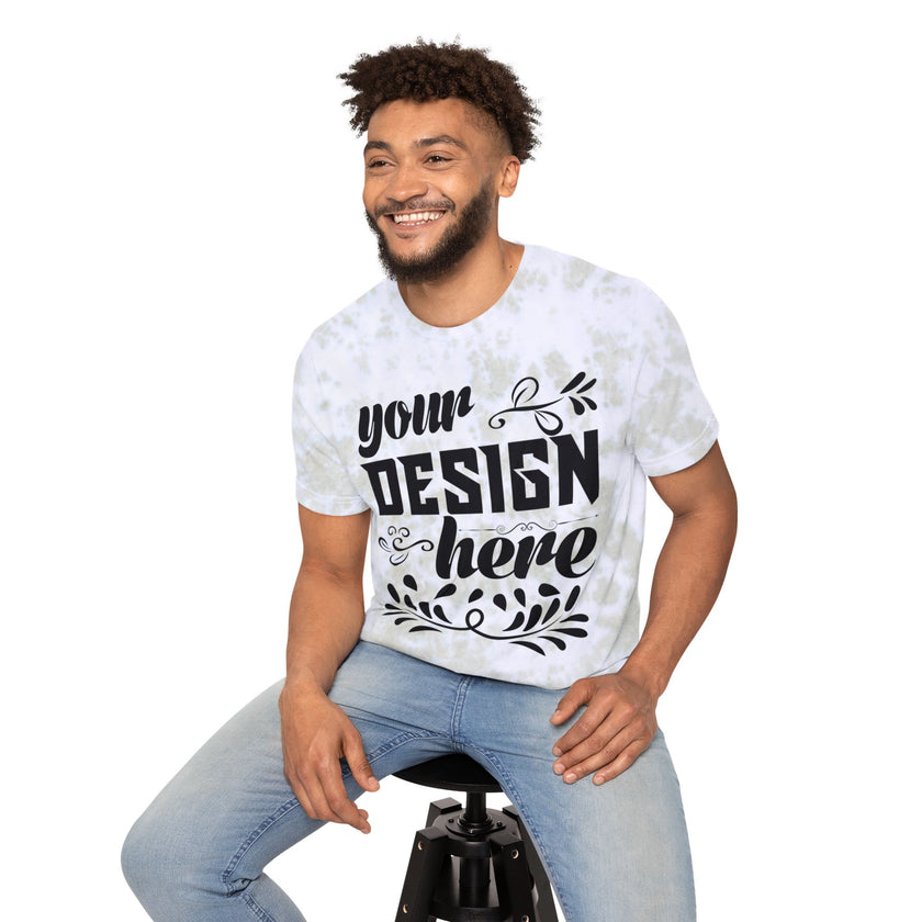 Customizable Bella+Canvas 3100RD Unisex FWD Tie Dyed T Shirt