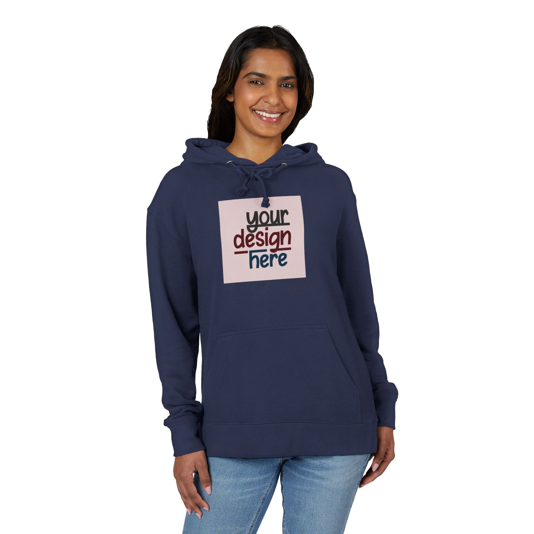 Customizable Lane Seven LS13001 Unisex French Terry Hooded Sweatshirt