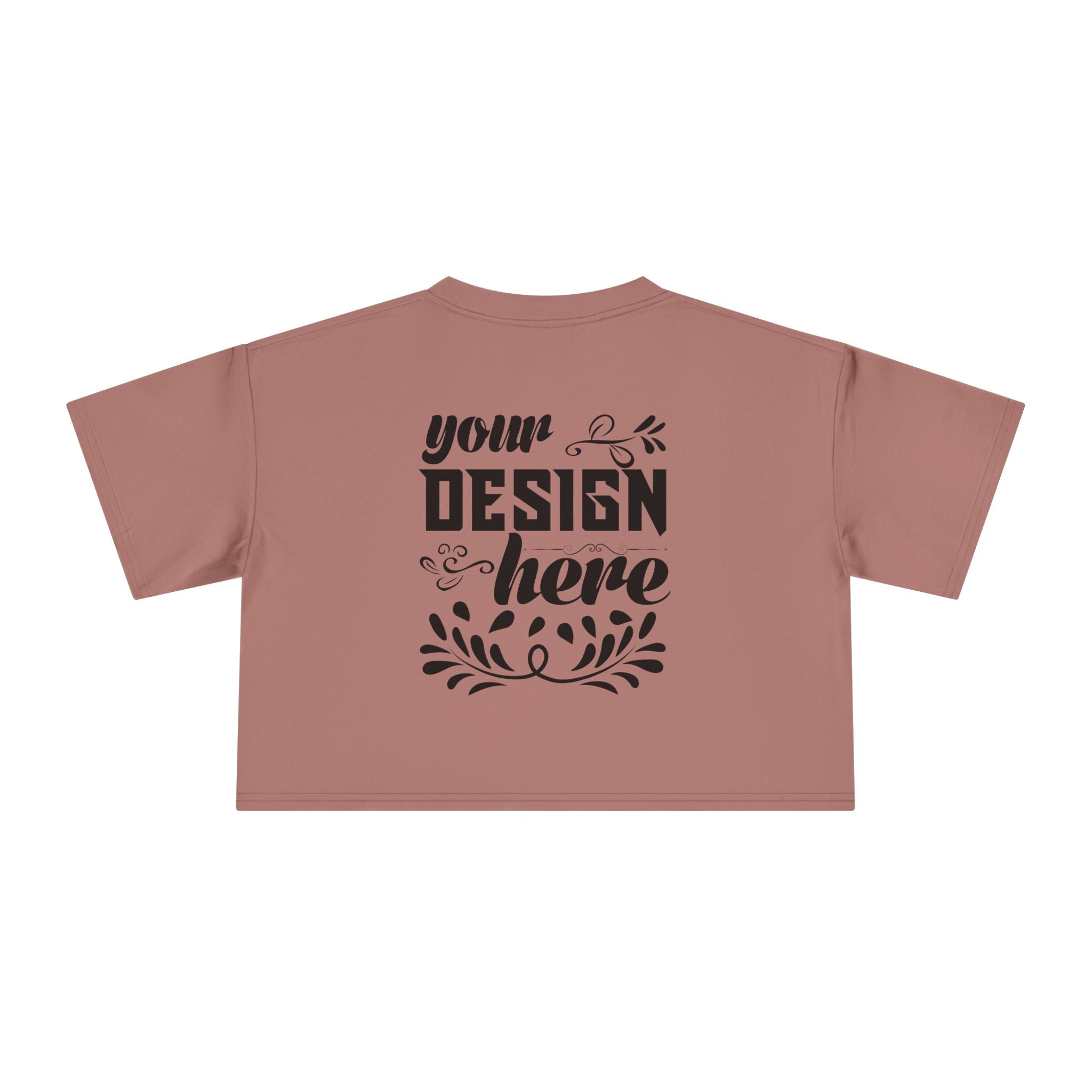 Customizable AS Colour 4062 Womens Crop Tee Dropped Shoulder