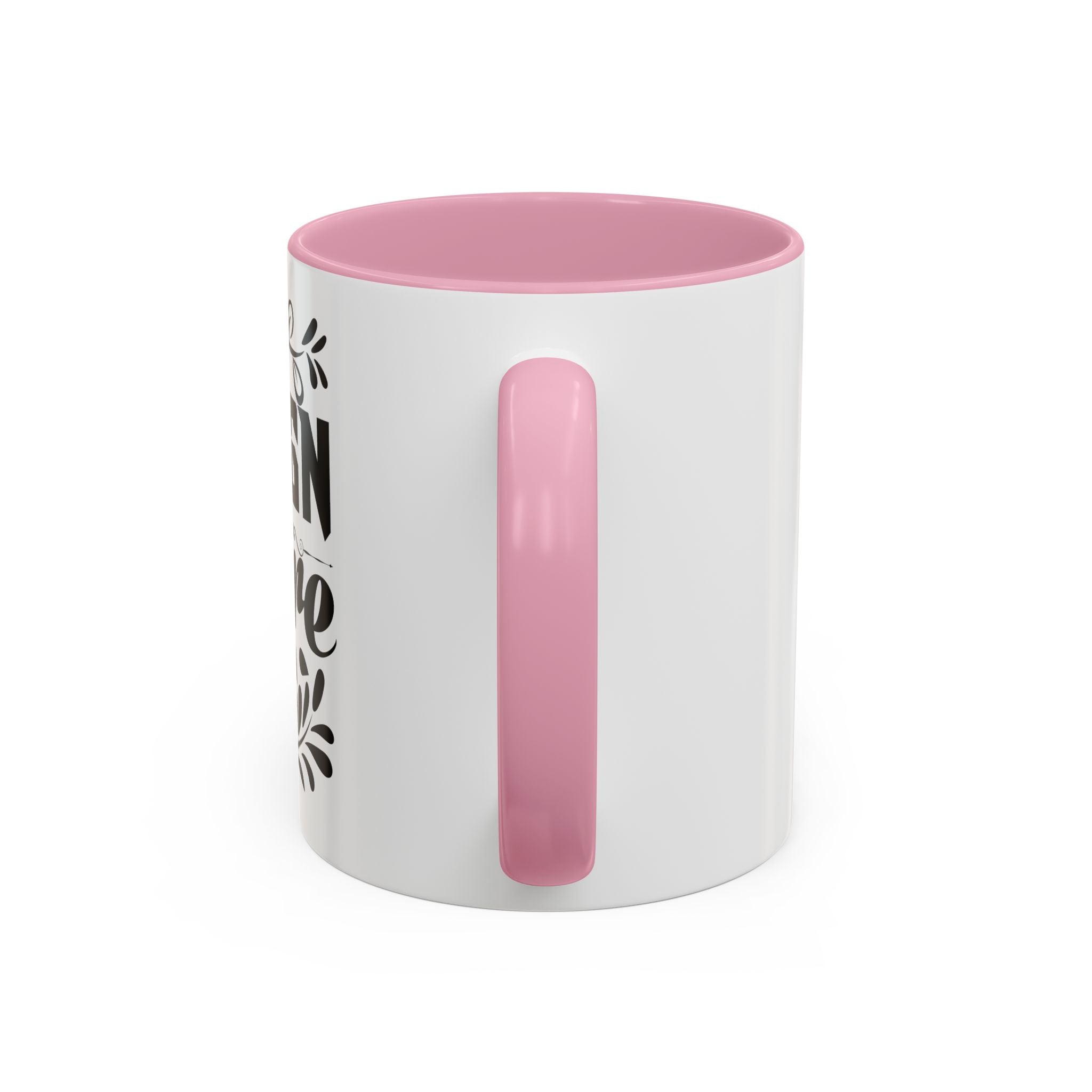 Customizable Glossy Ceramic Accent Mug 11oz and 15oz