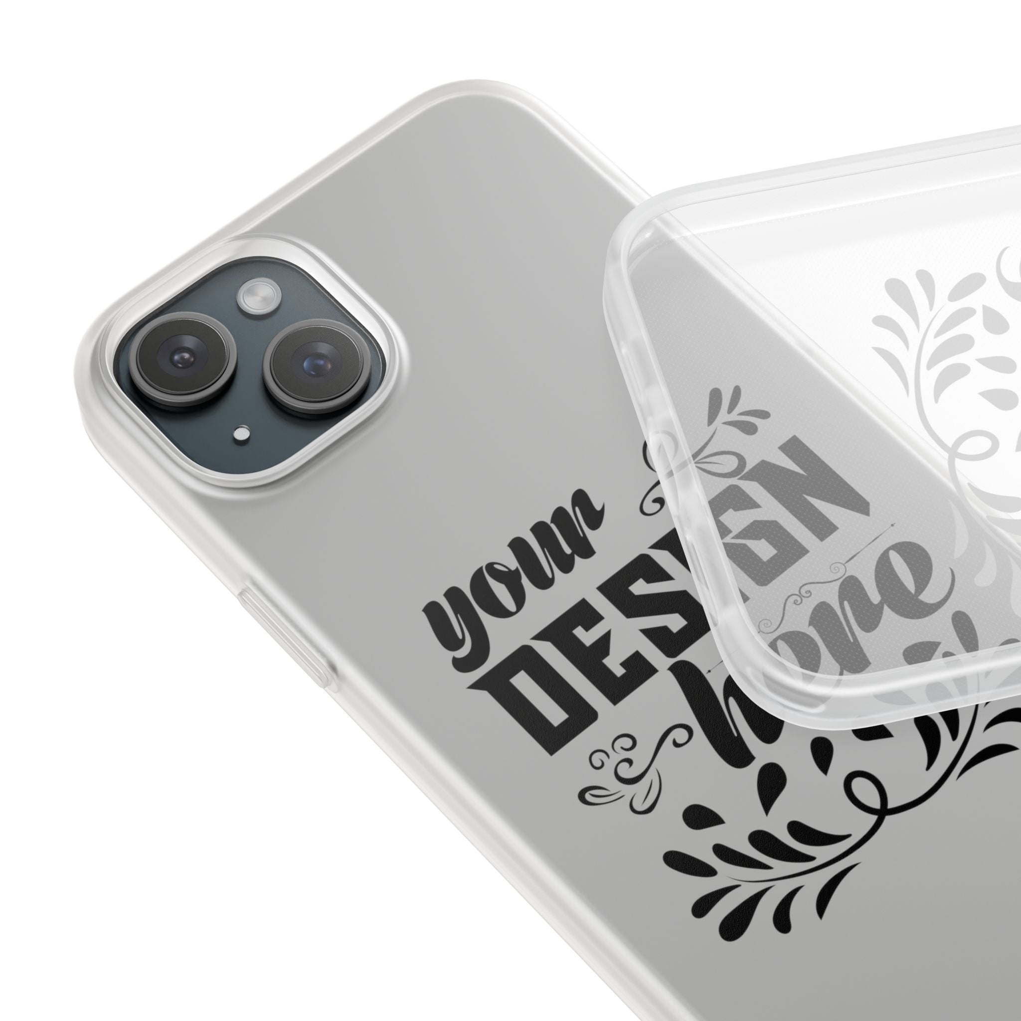 Customizable Flexi TPU Phone Case Slim Matte Protective Cover