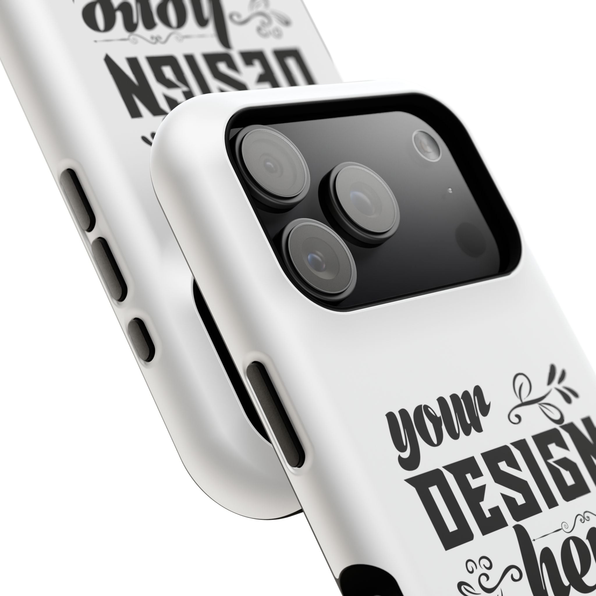 Customizable Impact Resistant Phone Case Dual Layer With Matte Or Glossy