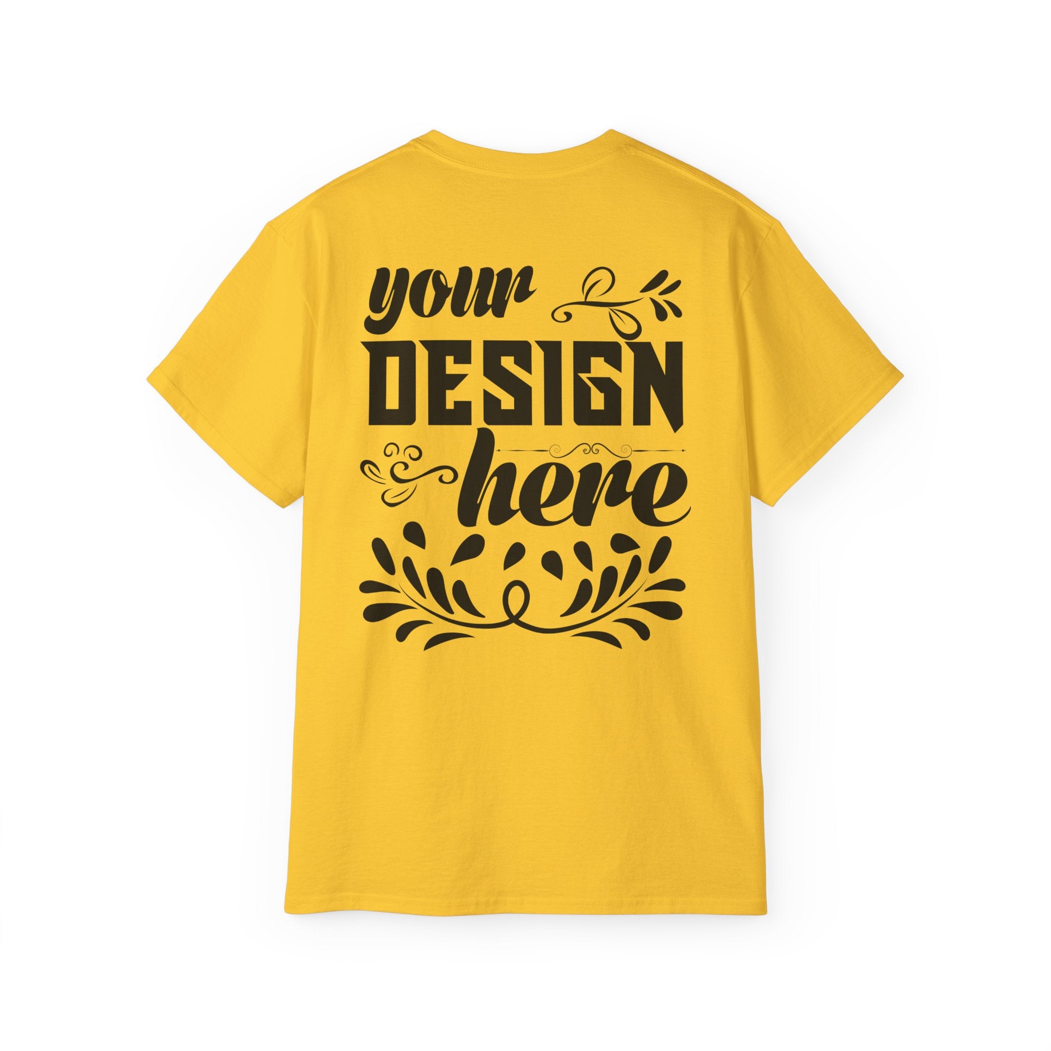 Customizable Gildan 2000 Unisex Ultra Cotton Crew Neck T-Shirt