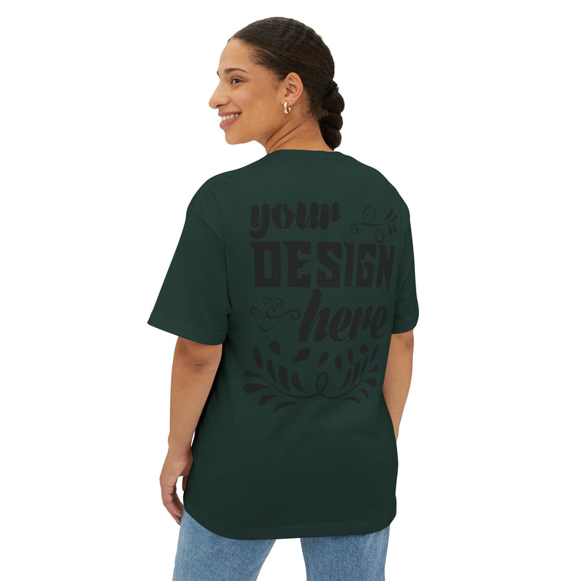 Customizable Bella+Canvas 3010 Unisex Oversized Boxy Tee Cotton