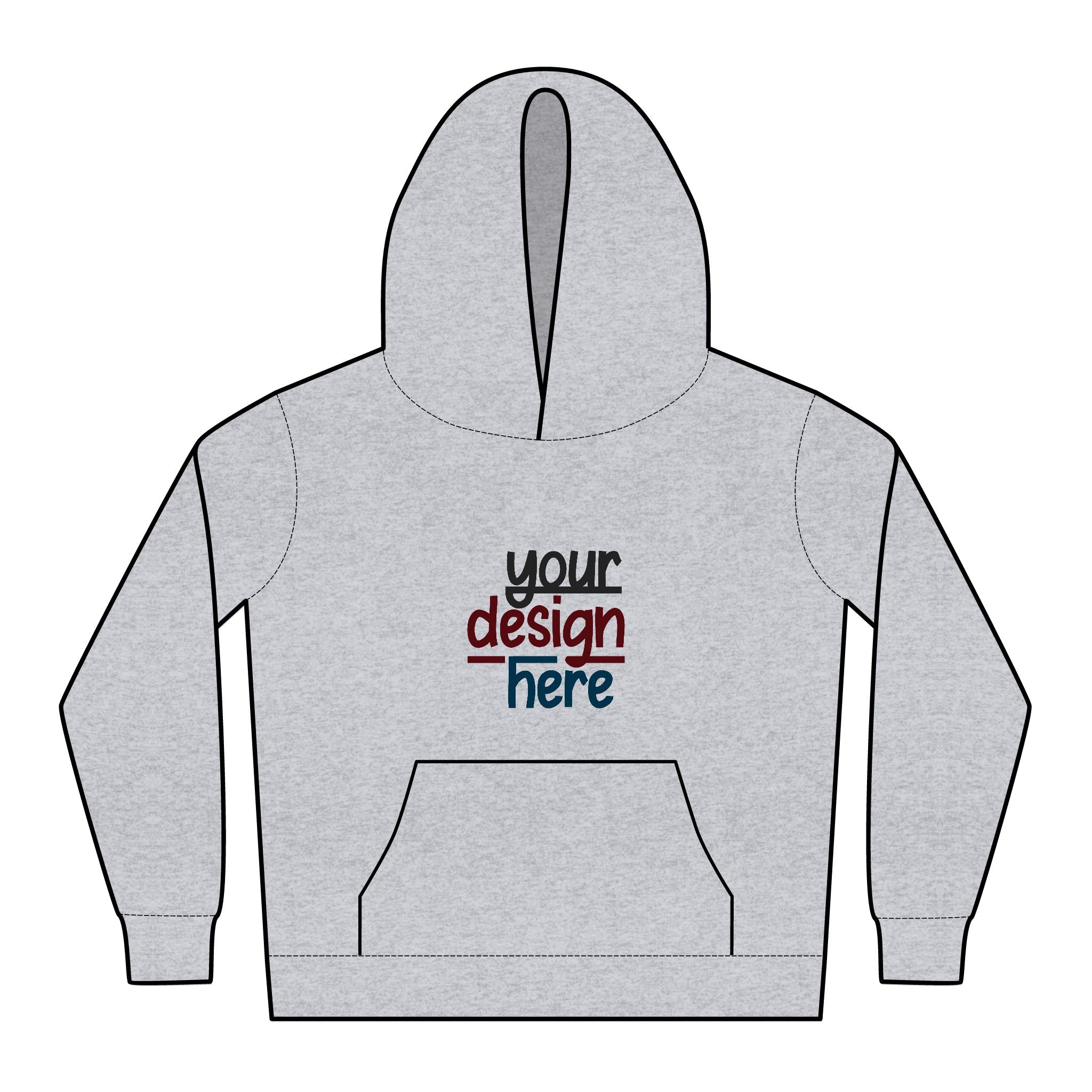 Customizable AS Colour 3036 Relax Hoodie for Kids