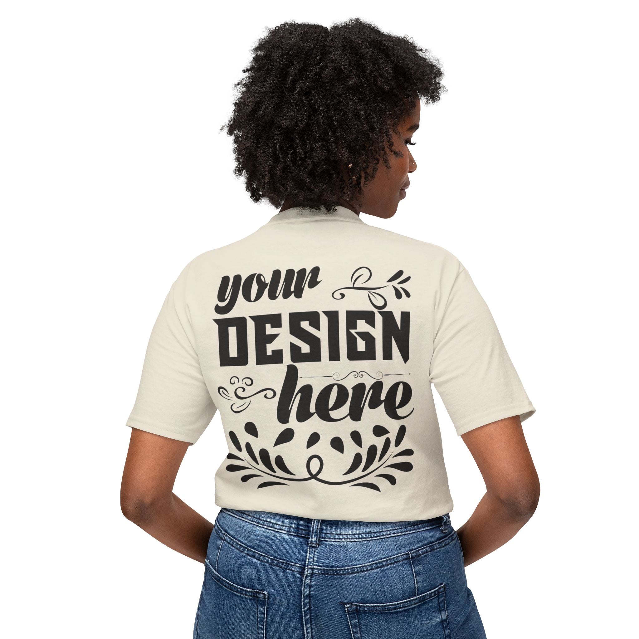 Customizable Fruit Of The Loom 3930R Unisex HD Cotton T-Shirt