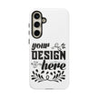 Customizable Tough Dual Layer Phone Case Polycarbonate TPU Liner Protective