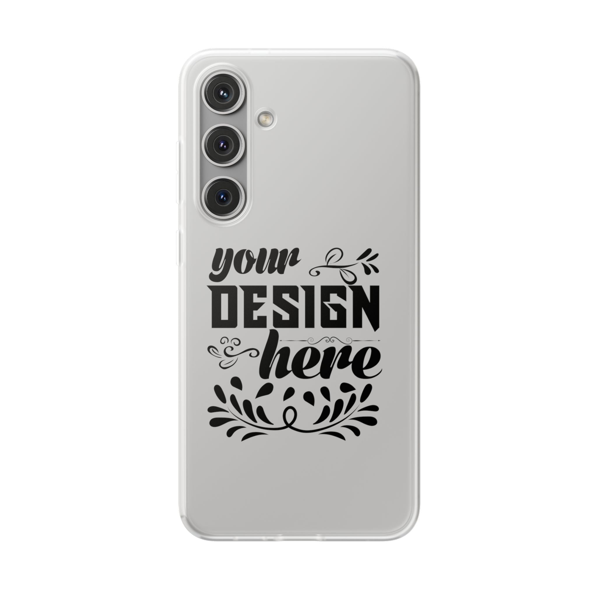 Customizable Flexi TPU Phone Case Slim Matte Protective Cover