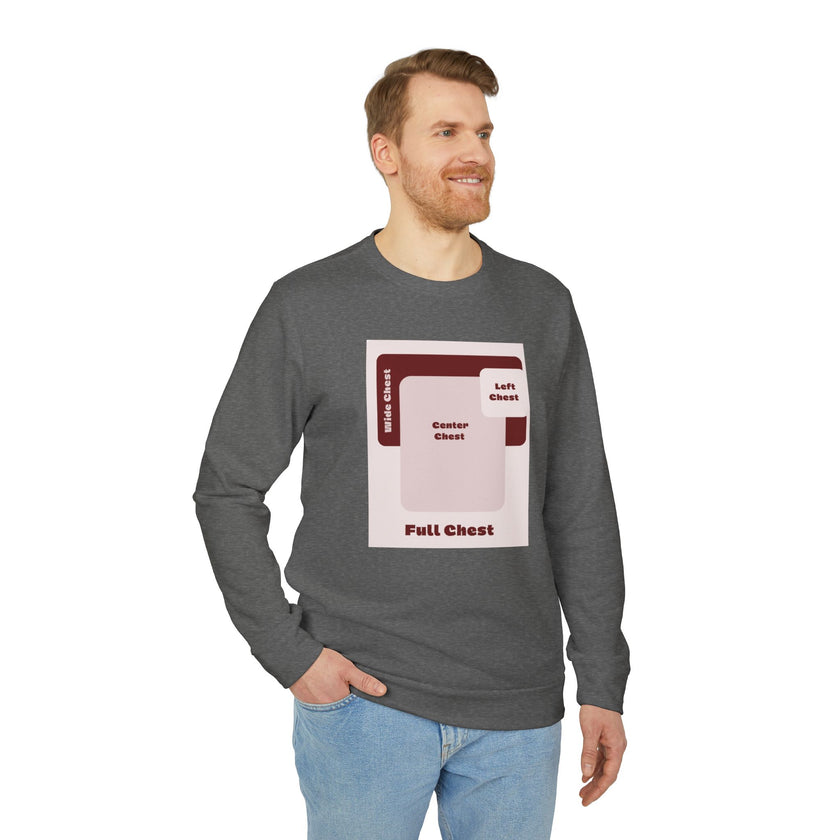 Customizable Adidas A434 Unisex Fleece Crewneck Sweatshirt