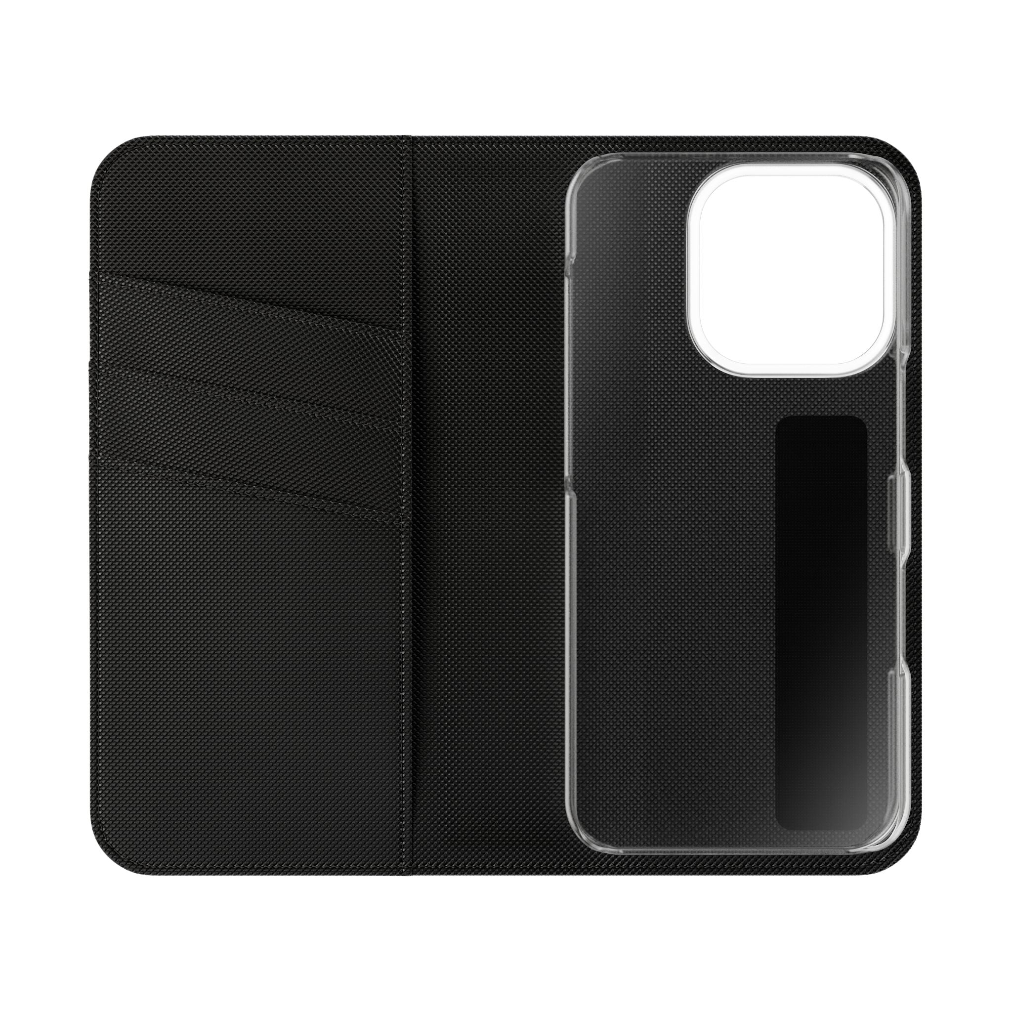 Customizable Flip Folio Phone Case With Card Slots Stand And Elastic Strap