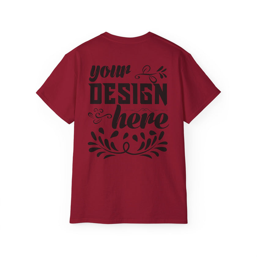 Customizable Gildan 2000 Unisex Ultra Cotton Crew Neck T-Shirt