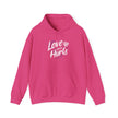 Gildan 18500 Unisex  Hooded Sweatshirt | Love Never Hurts Graphic Print