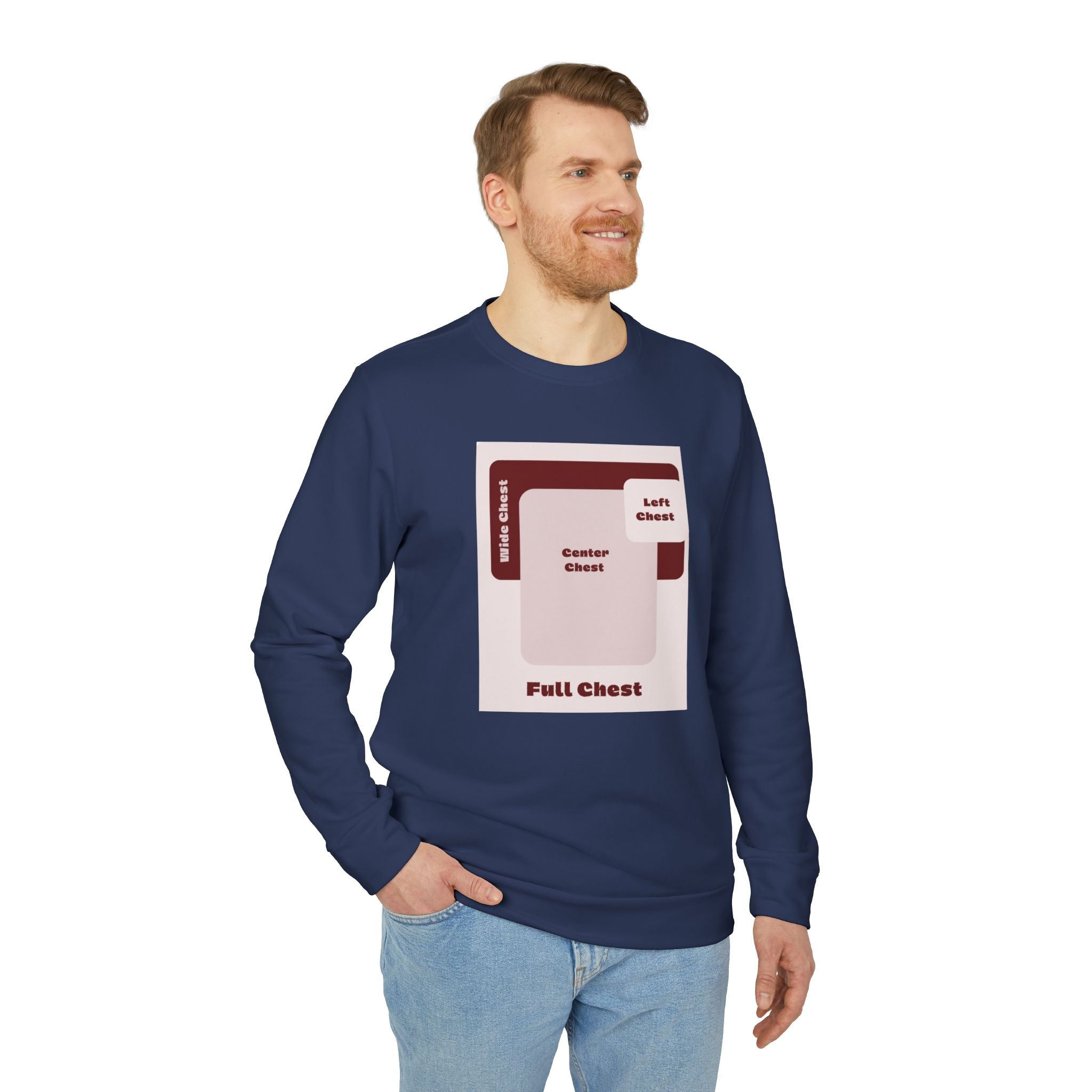 Customizable Adidas A434 Unisex Fleece Crewneck Sweatshirt