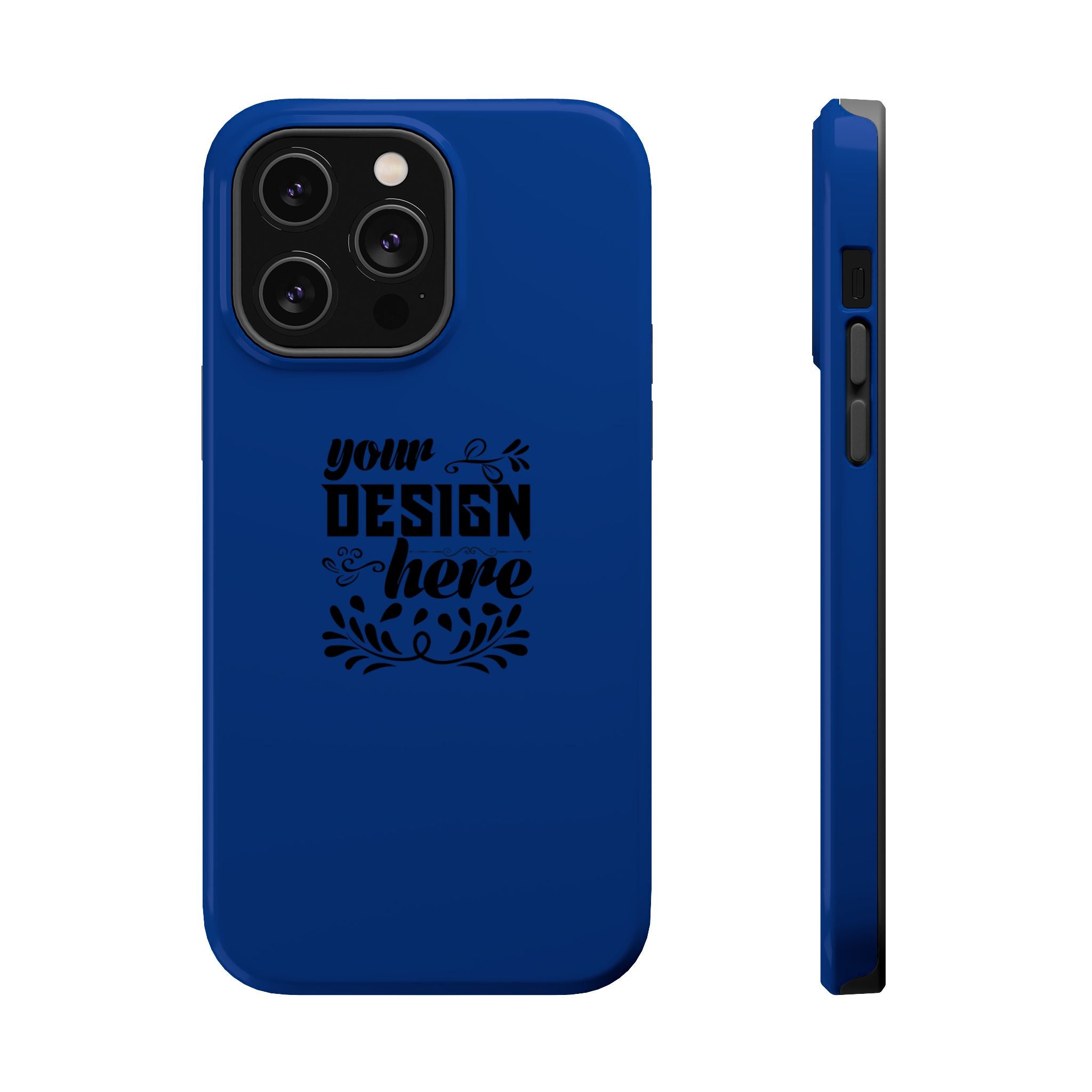 Customizable Magnetic Impact Resistant Phone Case Dual Layer Full Wrap