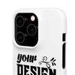 Customizable Snap Phone Case Slim Lightweight Polycarbonate Gloss Or Matte