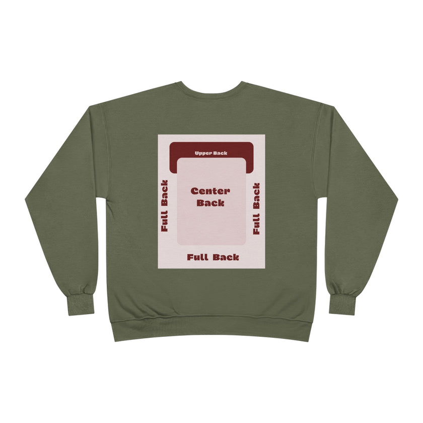 Customizable Unisex Hanes P160 EcoSmart  Crewneck Sweatshirt