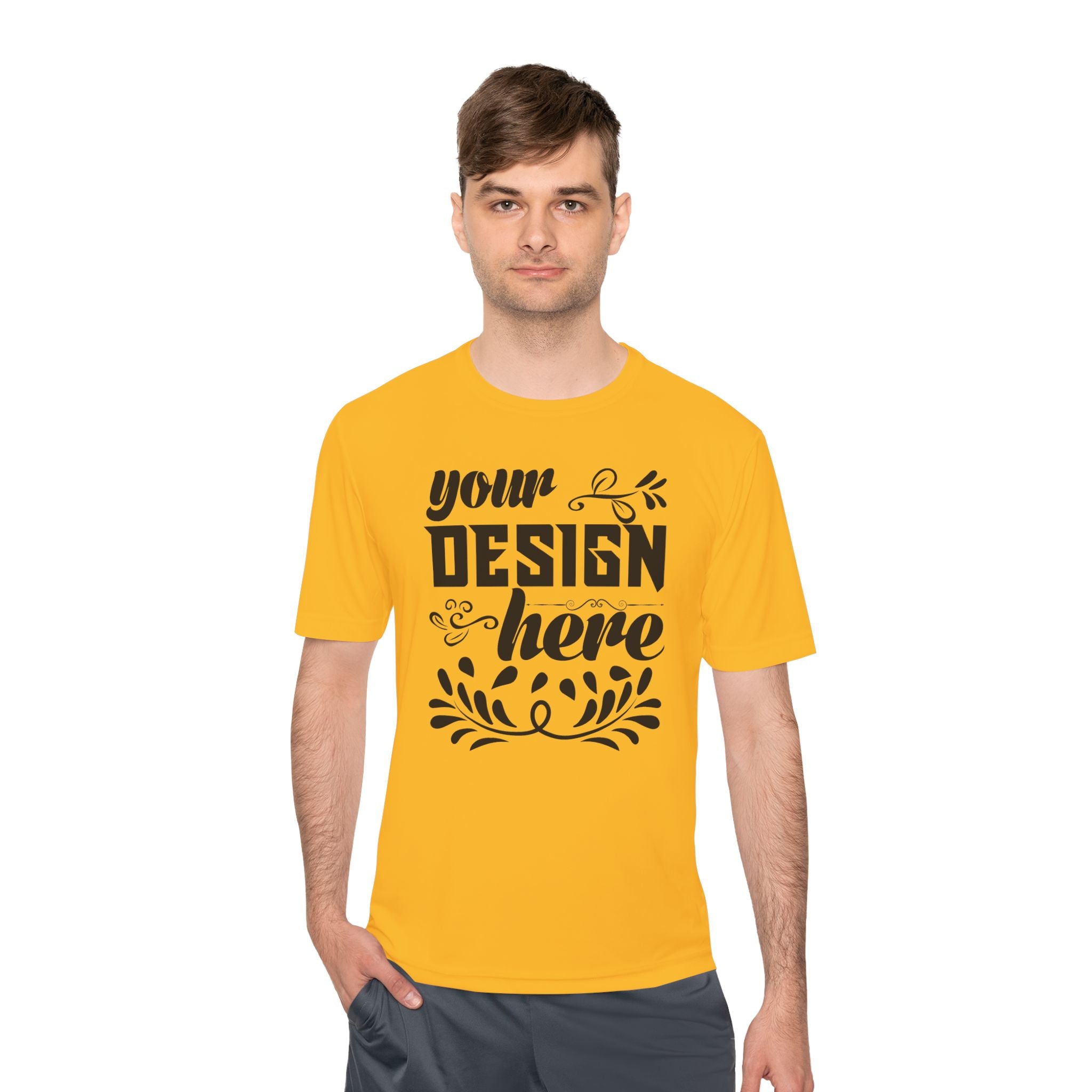 Customizable Sport Tek ST350 Unisex Moisture Wicking Tee Regular Fit