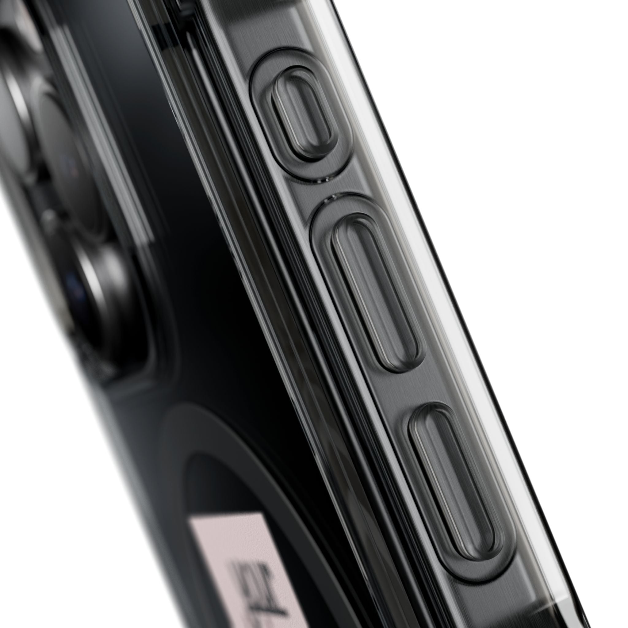 Customizable Magnetic Clear Impact Case With Air Cushioned Bumper Corners