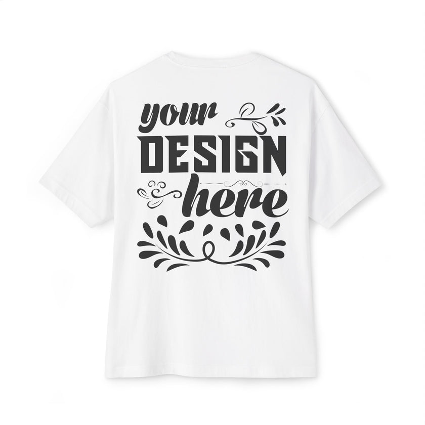 Customizable Bella+Canvas 3010 Unisex Oversized Boxy Tee Cotton