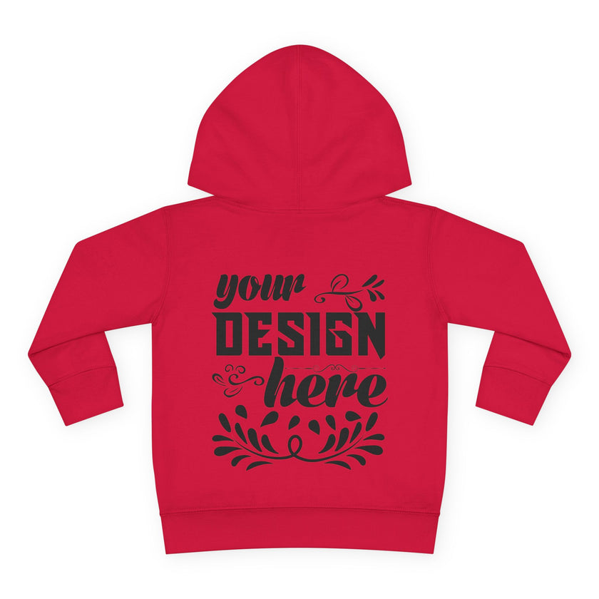 Customizable Rabbit Skins Toddler Pullover Fleece Hoodie DTG