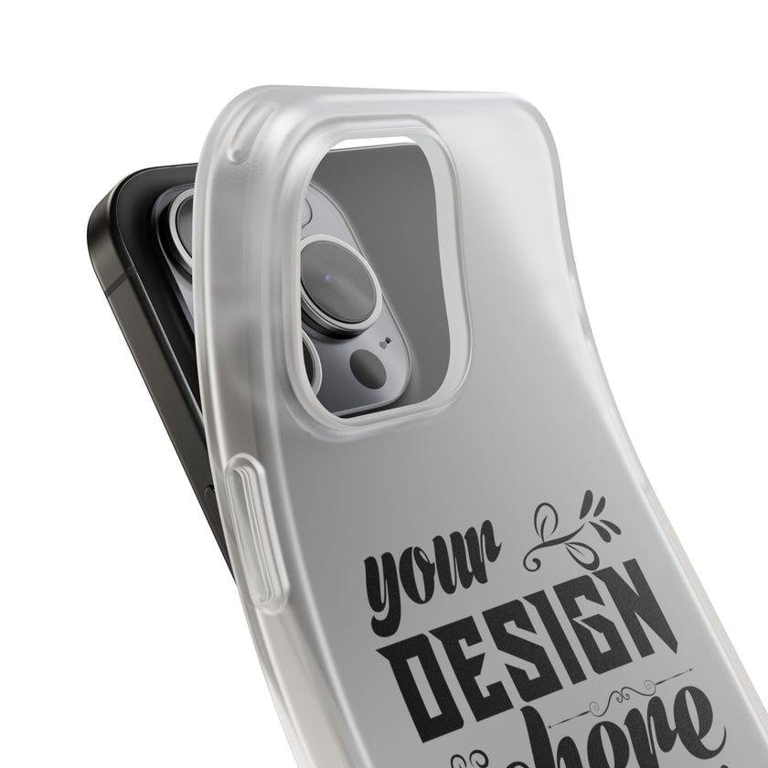 Customizable Flexi TPU Phone Case Slim Matte Protective Cover