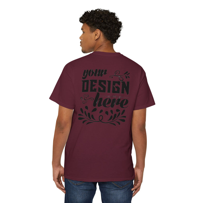 Customizable Gildan 5300 Unisex Heavy Cotton Pocket T-Shirt