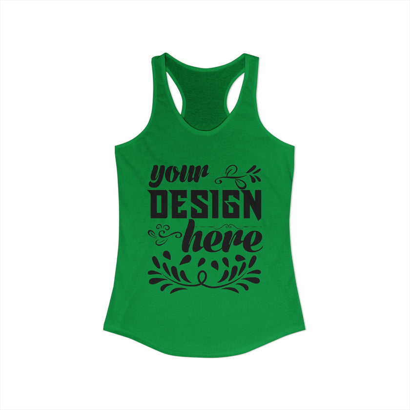 Customizable Next Level 1533 Womens Ideal Racerback Tank