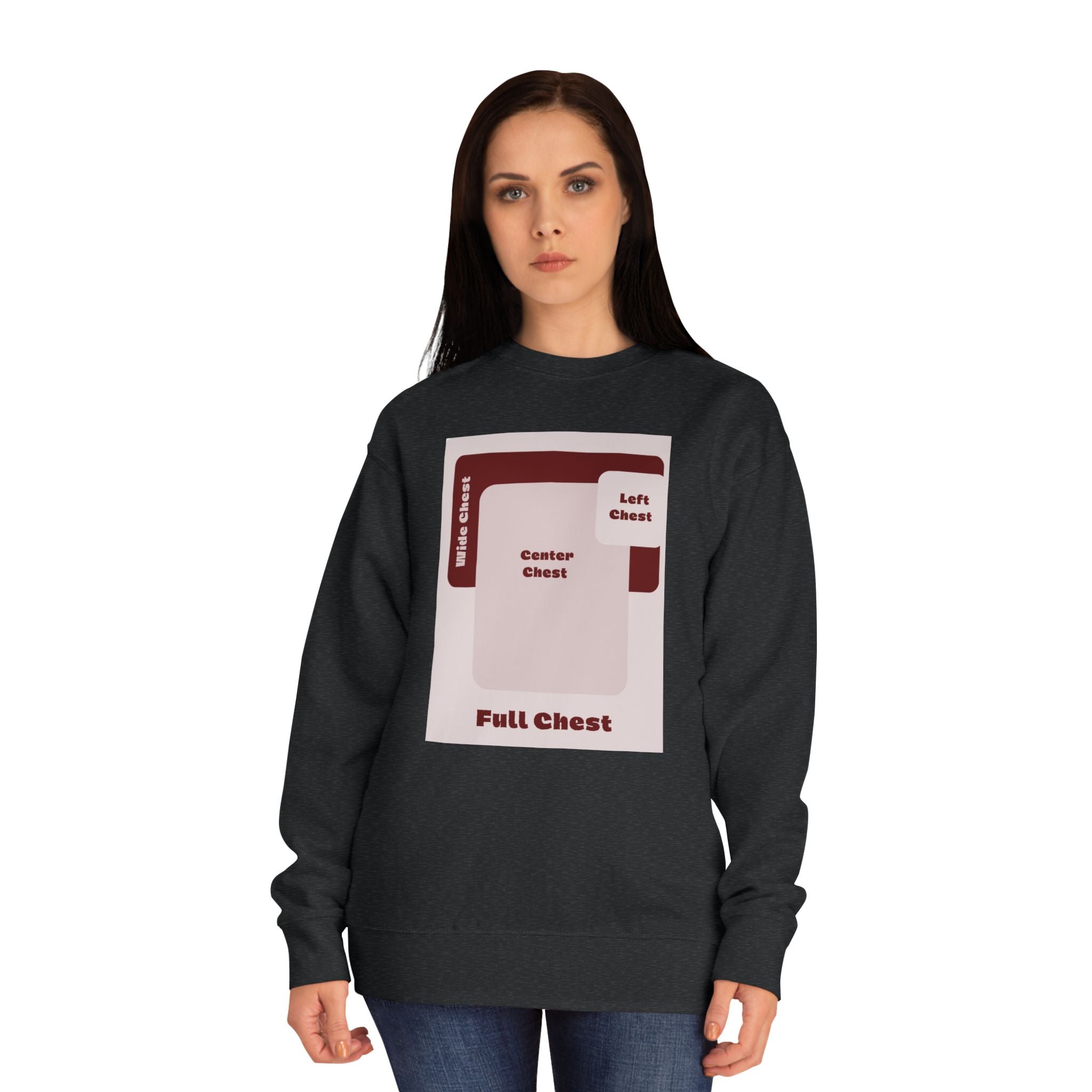 Customizable Cotton Heritage M2480 Unisex Crewneck Sweatshirt
