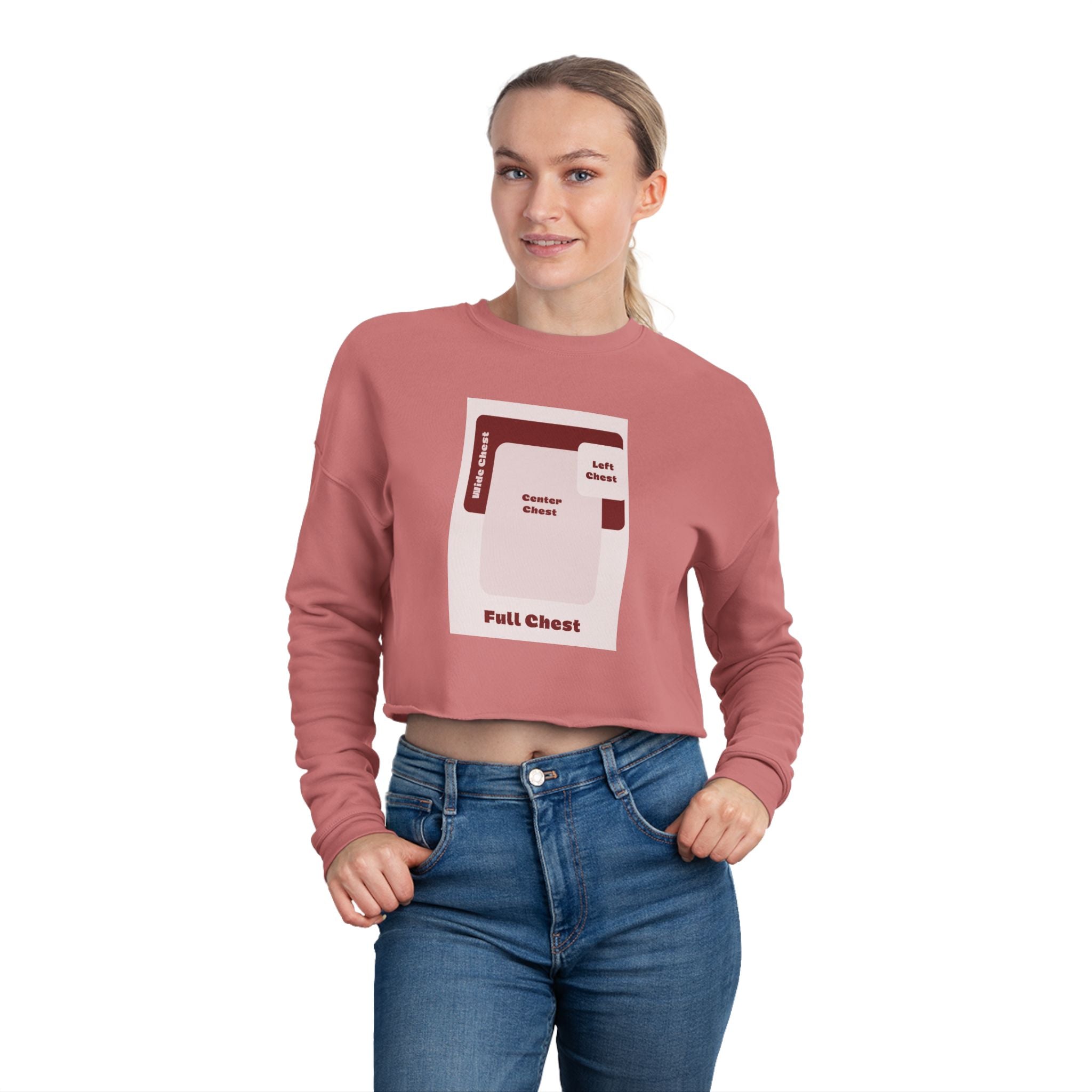 Customizable Bella+Canvas 7503  Womens Cropped Sweatshirt