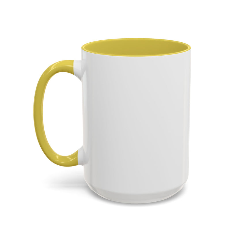 Customizable Glossy Ceramic Accent Mug 11oz and 15oz