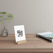 Customizable Gallery Board with Wooden Stand 1.8mm Giclée Print