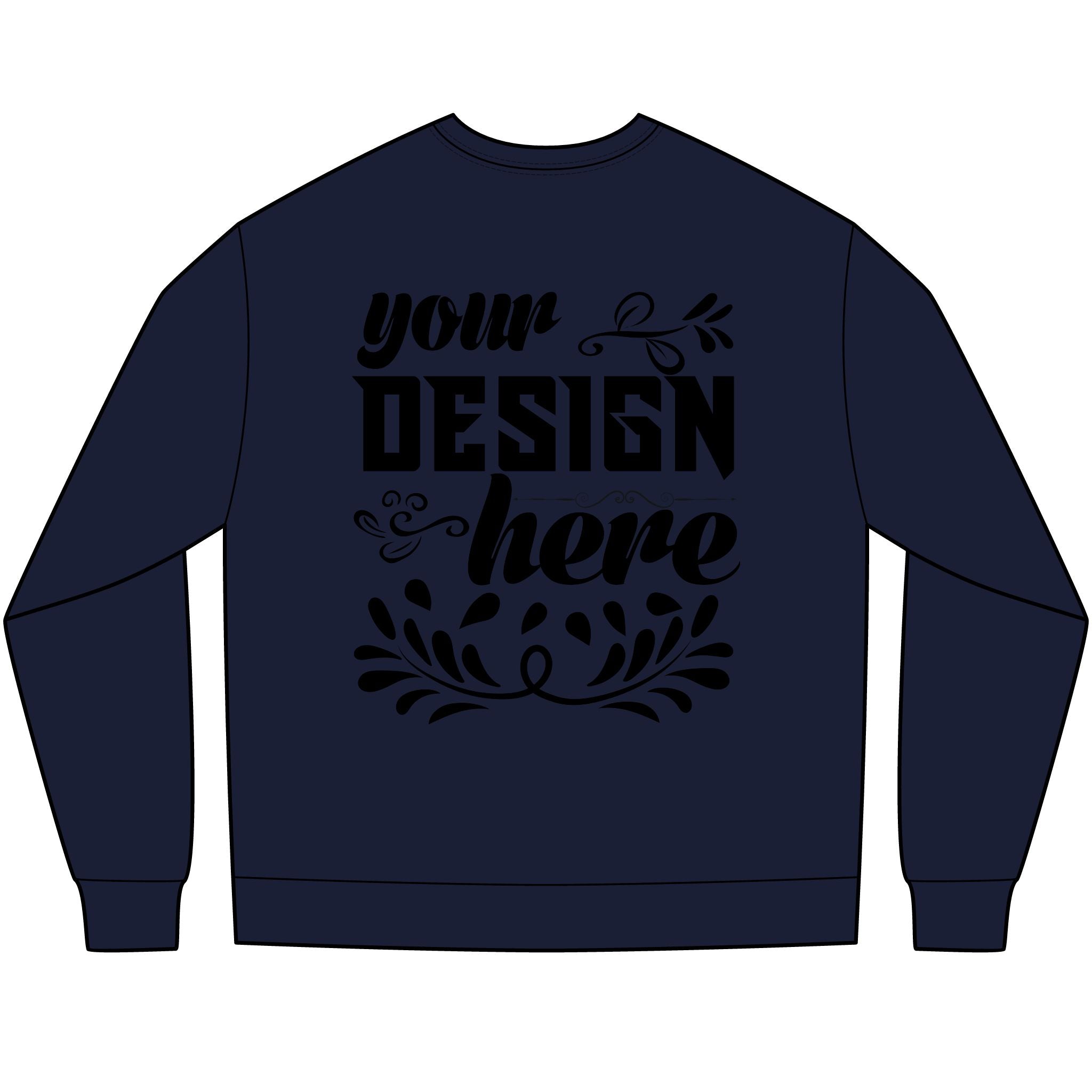 Customizable Bella+Canvas 3511 Unisex Heavyweight Long Sleeve Tee Relaxed Fit