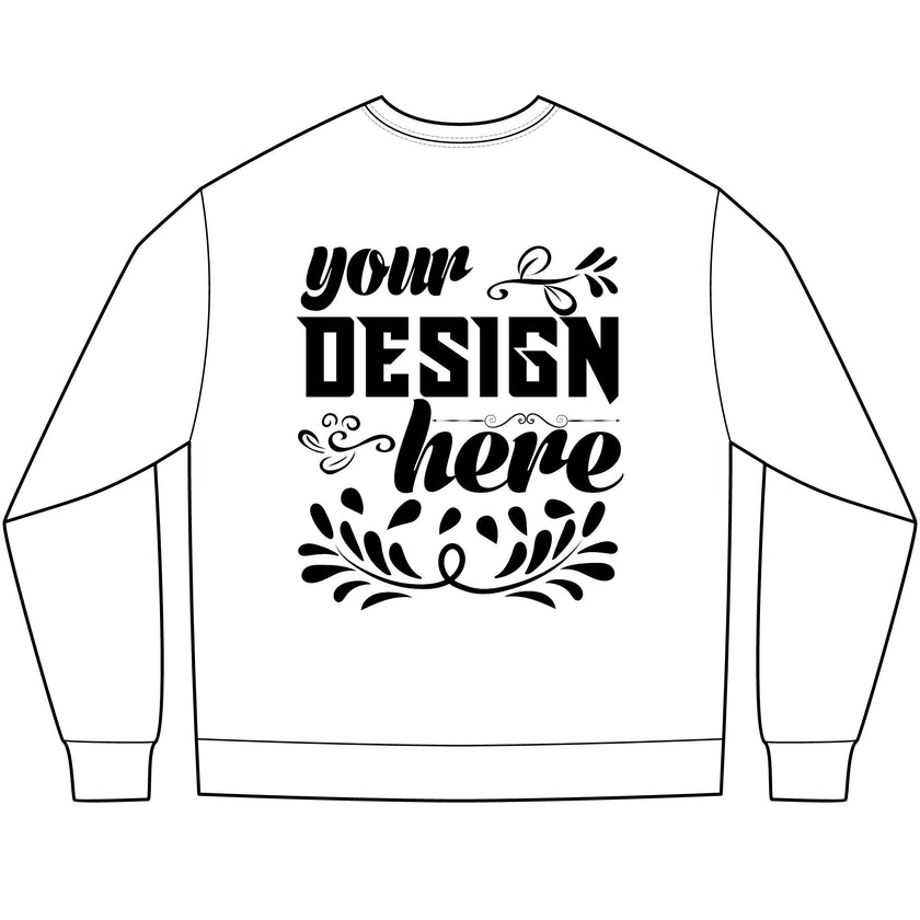 Customizable Bella+Canvas 3511 Unisex Heavyweight Long Sleeve Tee Relaxed Fit