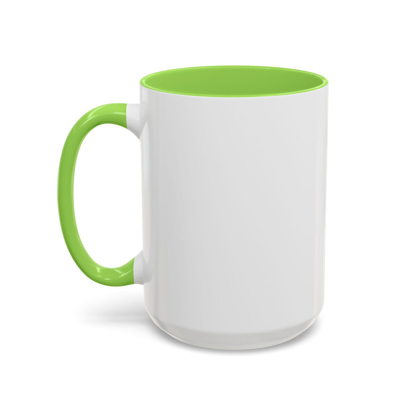 Customizable Glossy Ceramic Accent Mug 11oz and 15oz