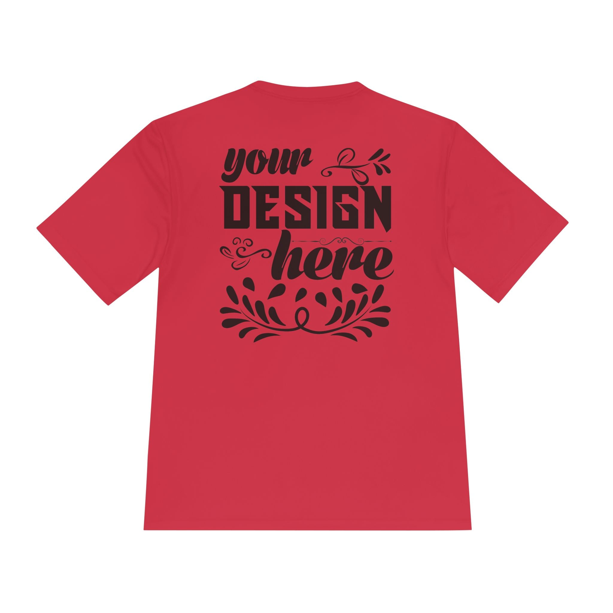 Customizable Sport Tek ST350 Unisex Moisture Wicking Tee Regular Fit