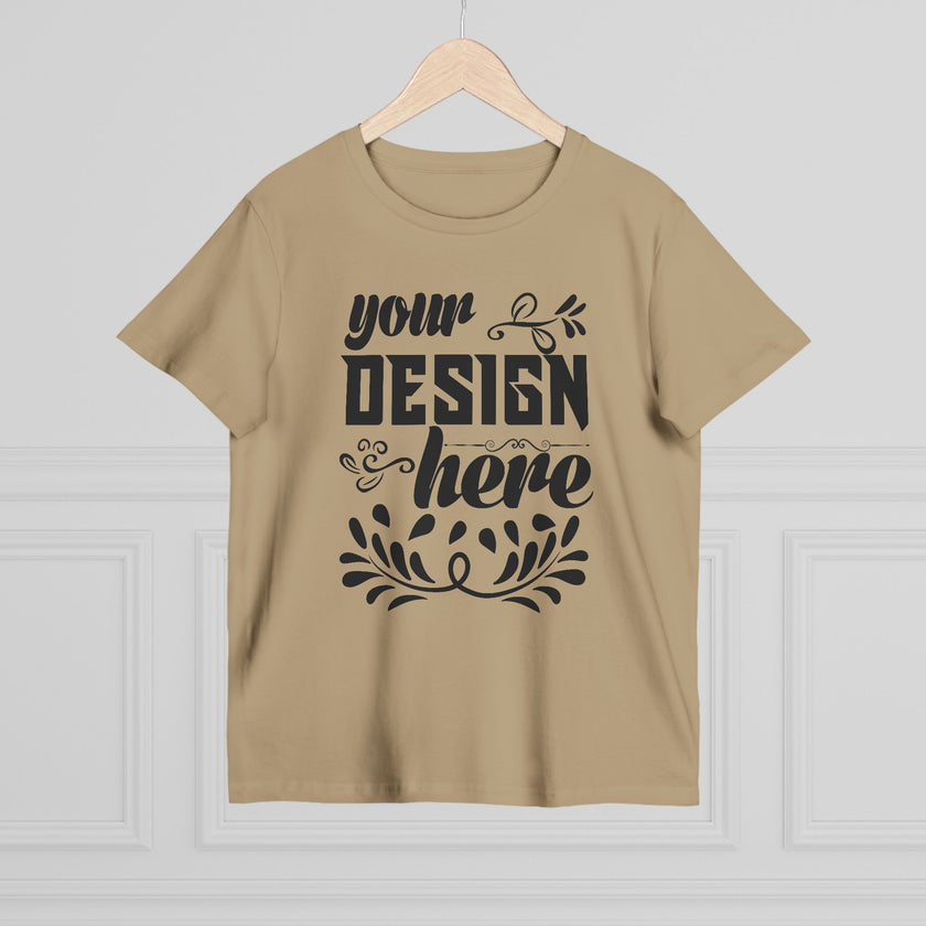 Customizable AS Colour 4001 Womens Maple Cotton T-Shirt